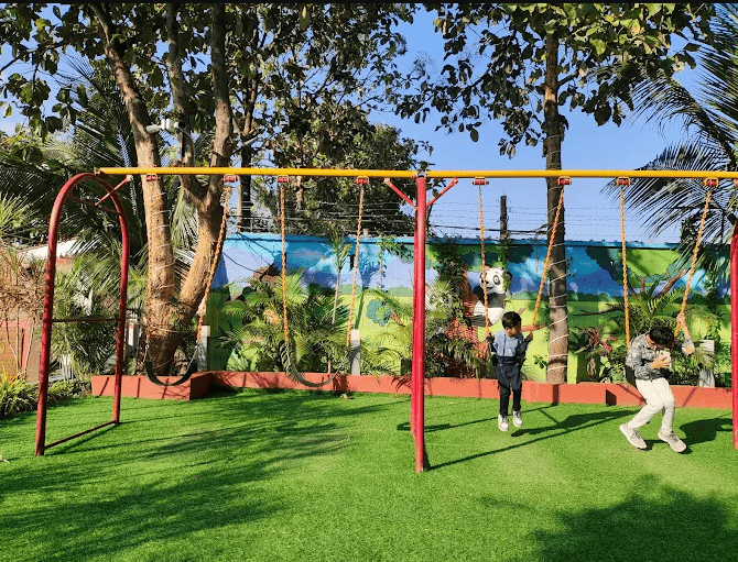 Kids play area at Shagun Farms